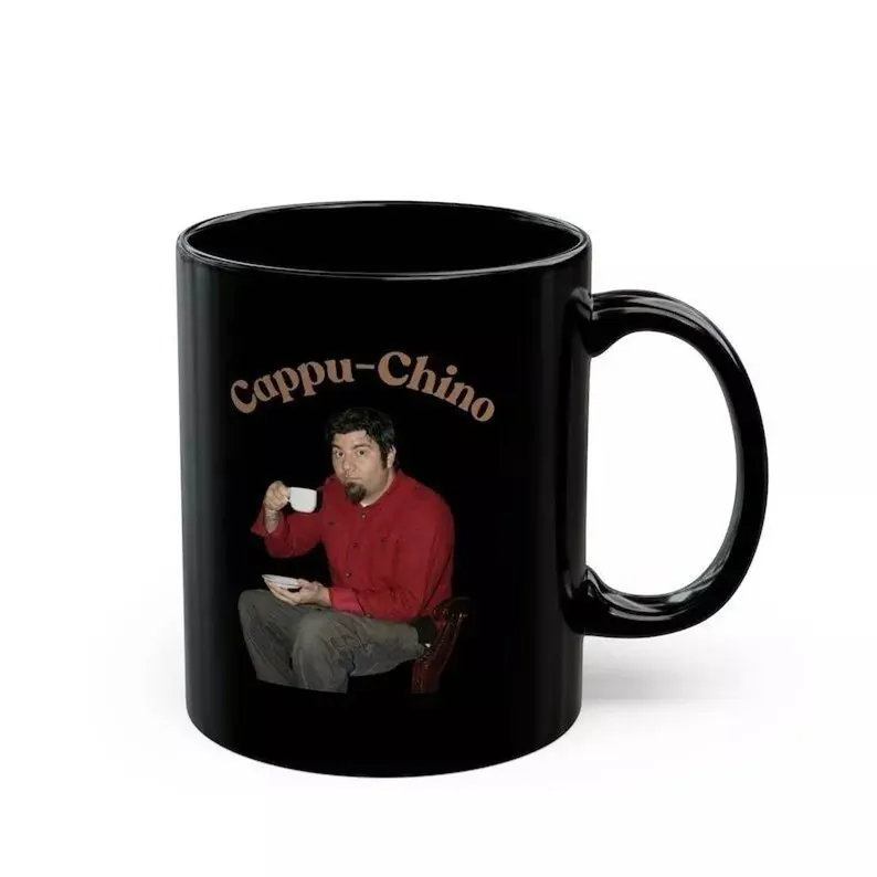 Cappu-Chino - Black Coffee Mug, Coffee Mug