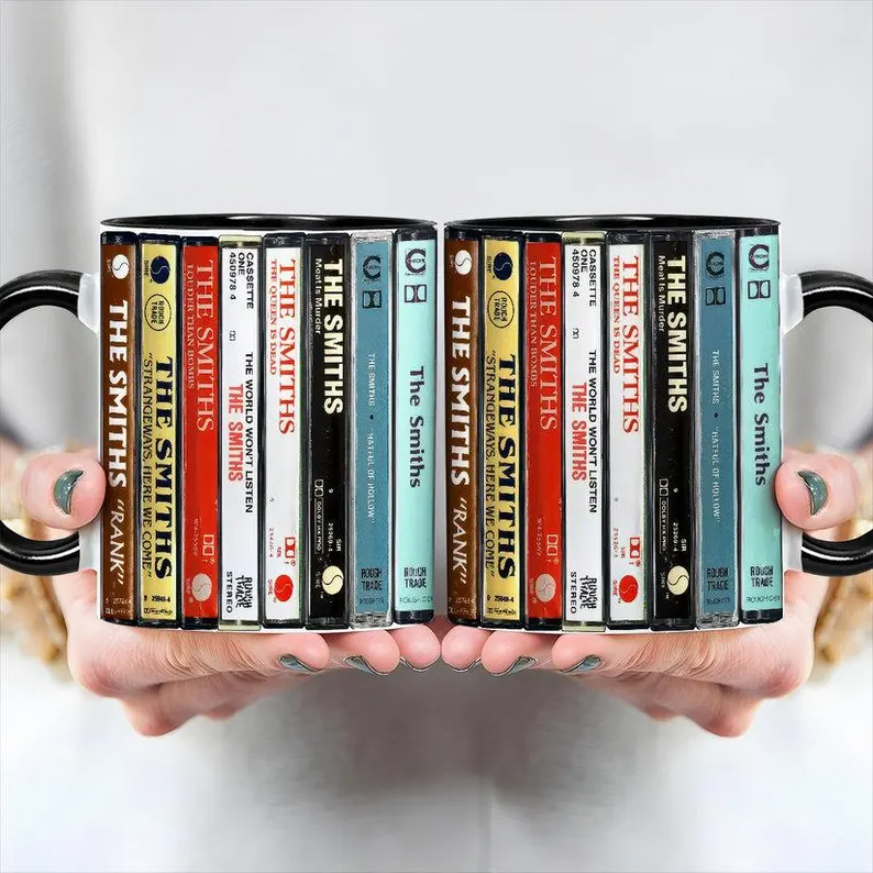 The Beatles Cassette Albums Accent Mug