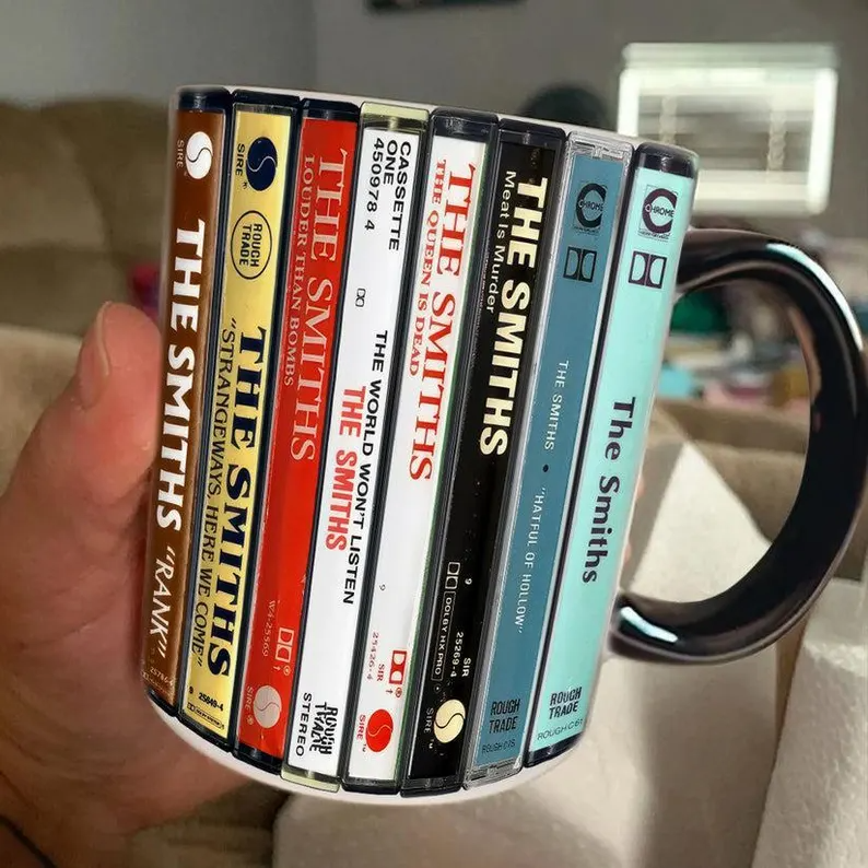 The Beatles Cassette Albums Accent Mug